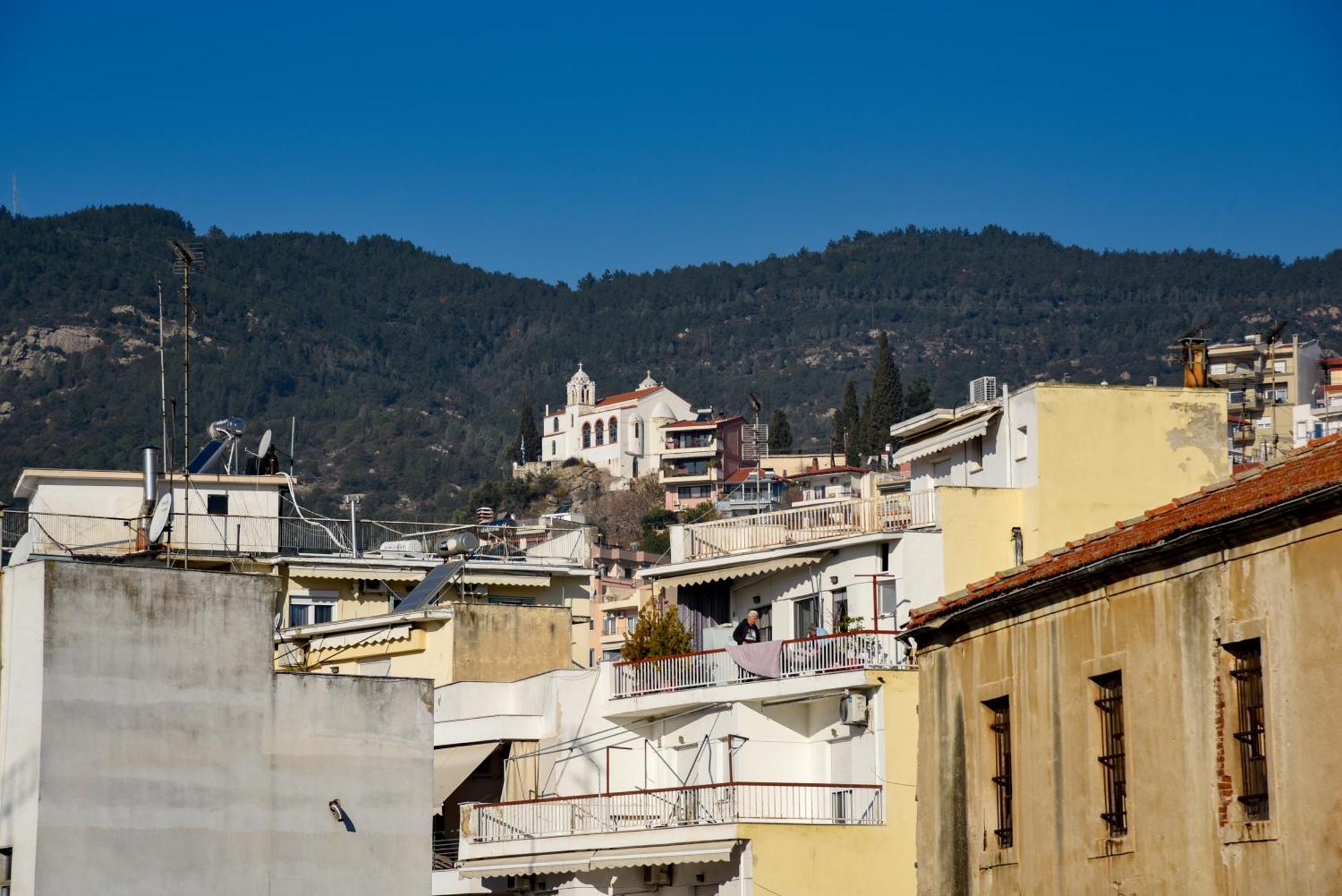 Roof Central Apartment Kavala Buitenkant foto